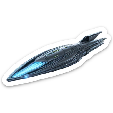 alien ship sticker