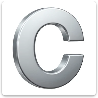 3D number zero (0) symbol sticker