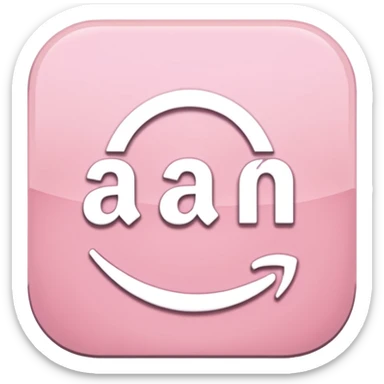 amazon prime video aesthetic logo in pastel pink sticker