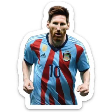 Messi-argentine-world-cup sticker