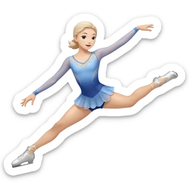figure skating sticker