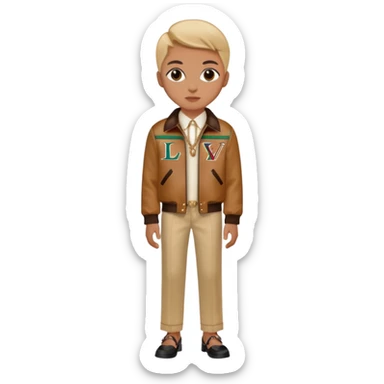 Hobo wearing lv and gucci  sticker