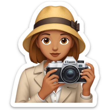 Photography, Female photographer, elopement, traveler, love lover sticker
