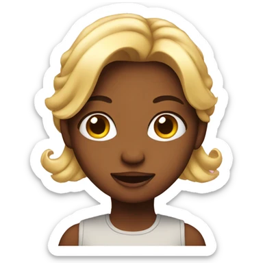 Emojis girlie sticker