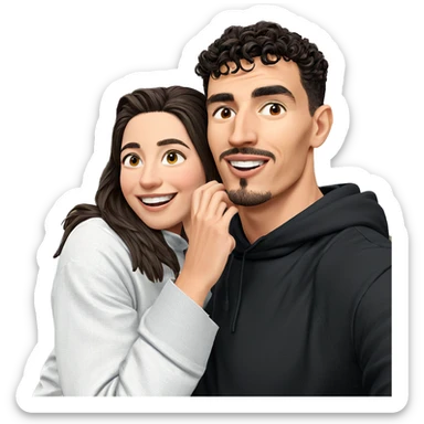 happy moment with friends sticker