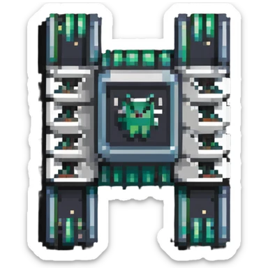 Code brackets symbol, braces, programming logo sticker