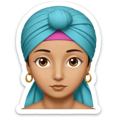 yeat turban sticker