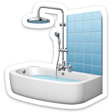 Bath Shower sticker