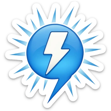THUNDER sticker