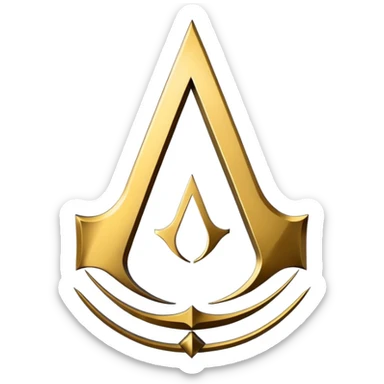 Assassin's Creed logo sticker