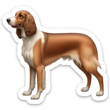 woodcock and englis setter sticker