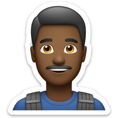 man using visa debit card  sticker