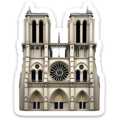 Notre dame  sticker
