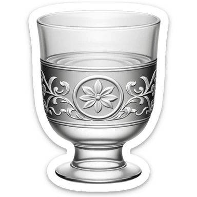 1 Chinese Baijiu cup sticker