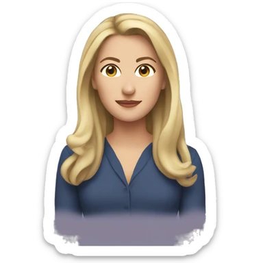 christine barinski sticker