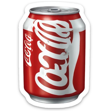 coca cola can sticker