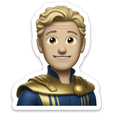 Homelander from "the boys" series sticker