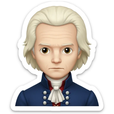 Maximilien Robespierre sticker
