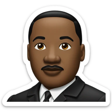 Martin Luther King Jr. sticker