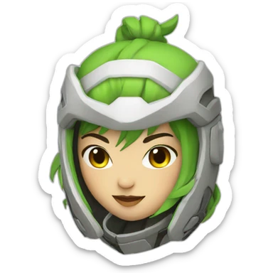 genji tee bag sticker