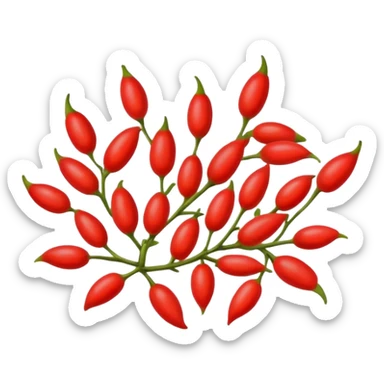 goji berrie sticker