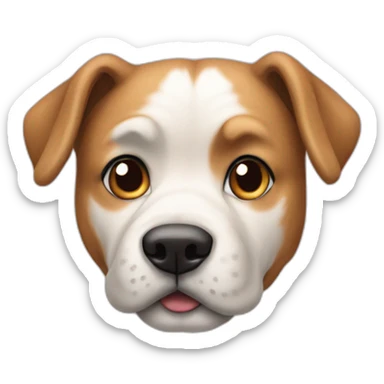 Chien qui croise les bras sticker