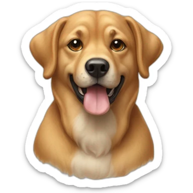 Chien avec trois tete sticker