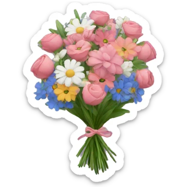 Bouquet sticker