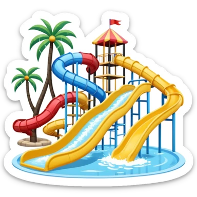 water park sticker