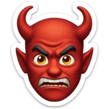 Devil sticker