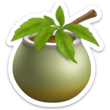 Yerba mate sticker