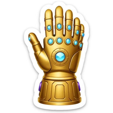 Infinity Gauntlet sticker
