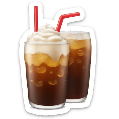 cola float sticker