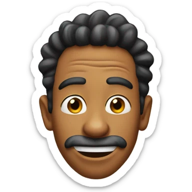 goofy silly  sticker