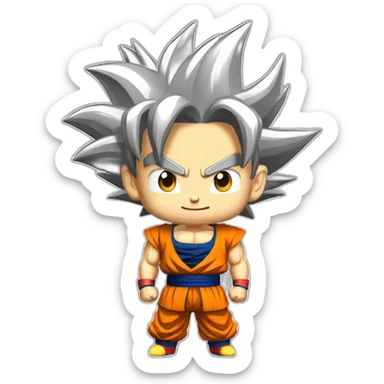 Goku super saiyan 3 sticker