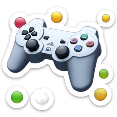 PlayStation 2 gaming device sticker