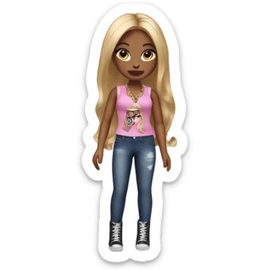 Bratz doll sticker