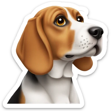 Beagle sticker