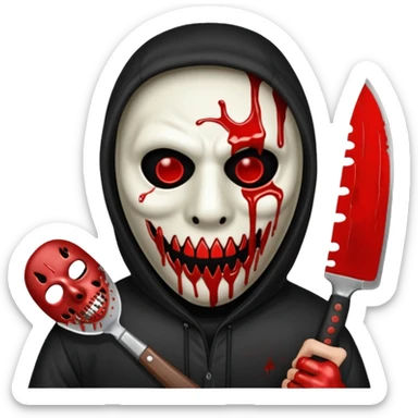 skib skib 67 slasher sticker