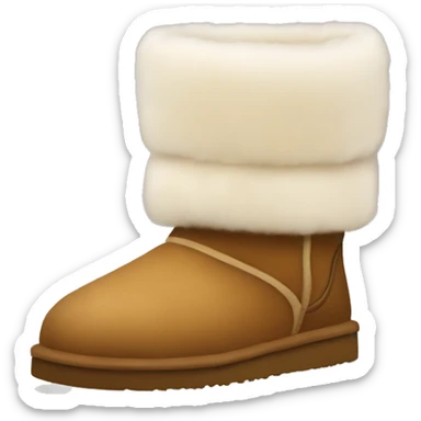 UGG slippers  sticker