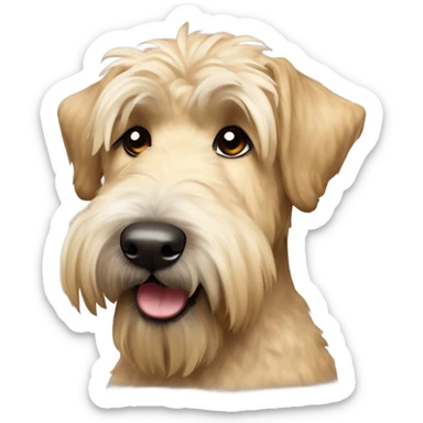 Soft coated wheaten terrier  sticker