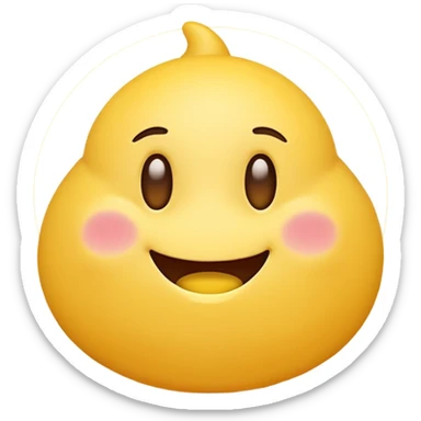 I want a cute squishy emoji sticker