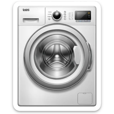 washing machine sticker