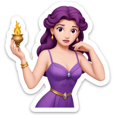 Megara from Hercules disney sticker