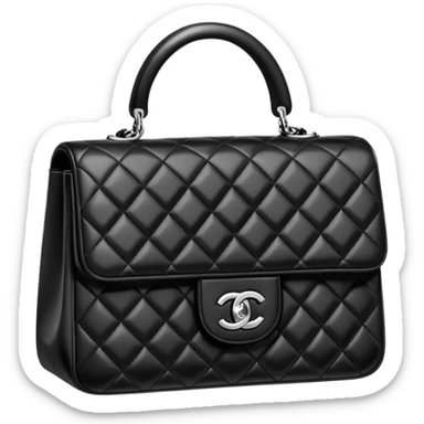 Black Chanel Bag sticker