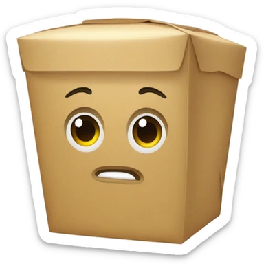 Chinese takeout  sticker