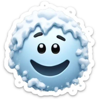 snow sticker