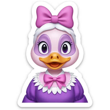 daisy duck sticker