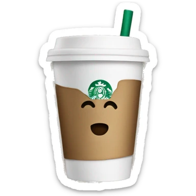 starbucks coffee cup sticker