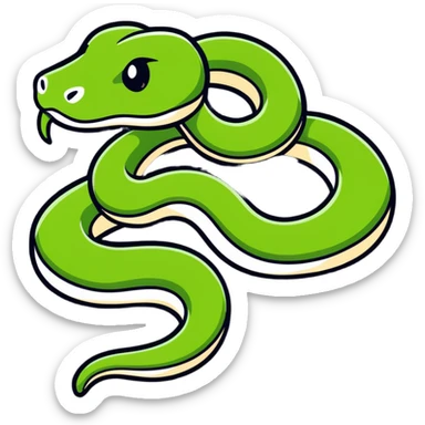Snake of hofiert sticker